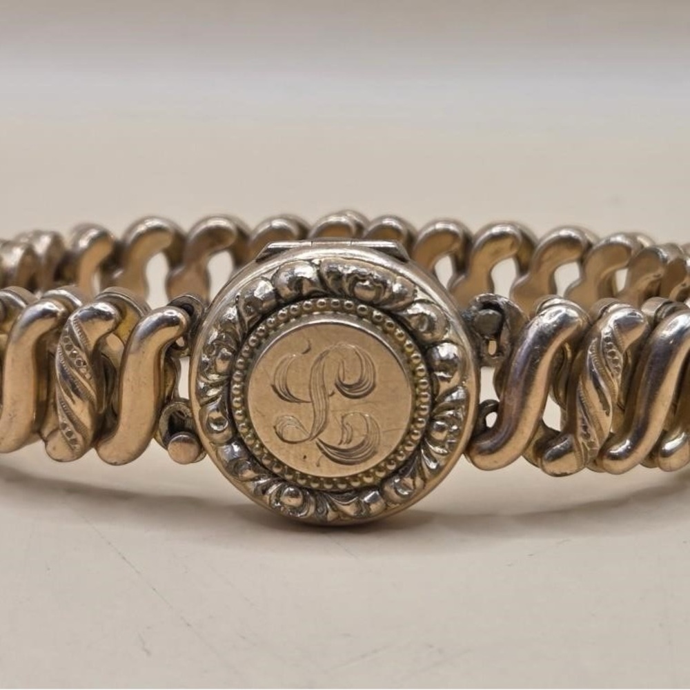 Antique Carmen Locket Expansion Bracelet